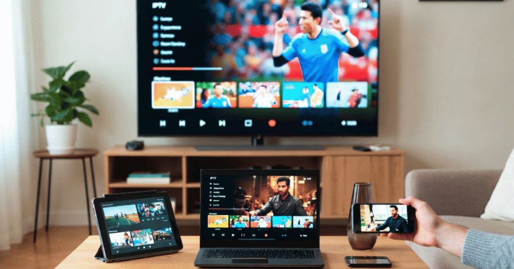 Watch IPTV on multiple devices