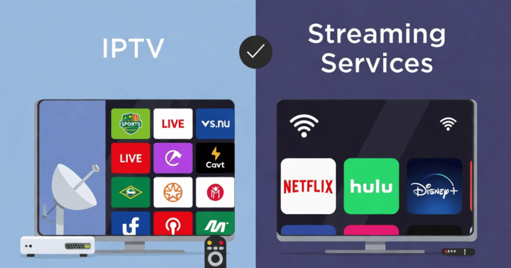 IPTV vs Streaming Services — 7 Differences That Actually Matter