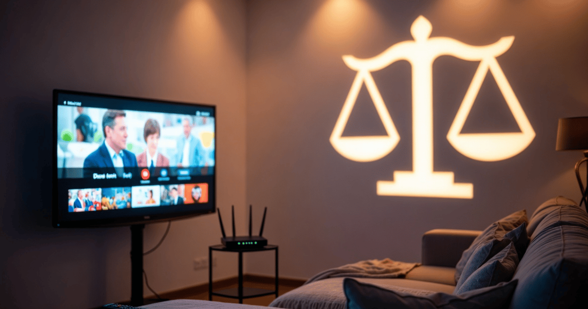 Is IPTV legal to use at home?