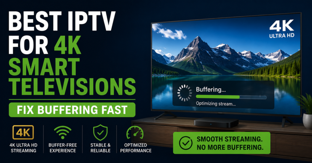 IPTV for 4K Smart Televisions
