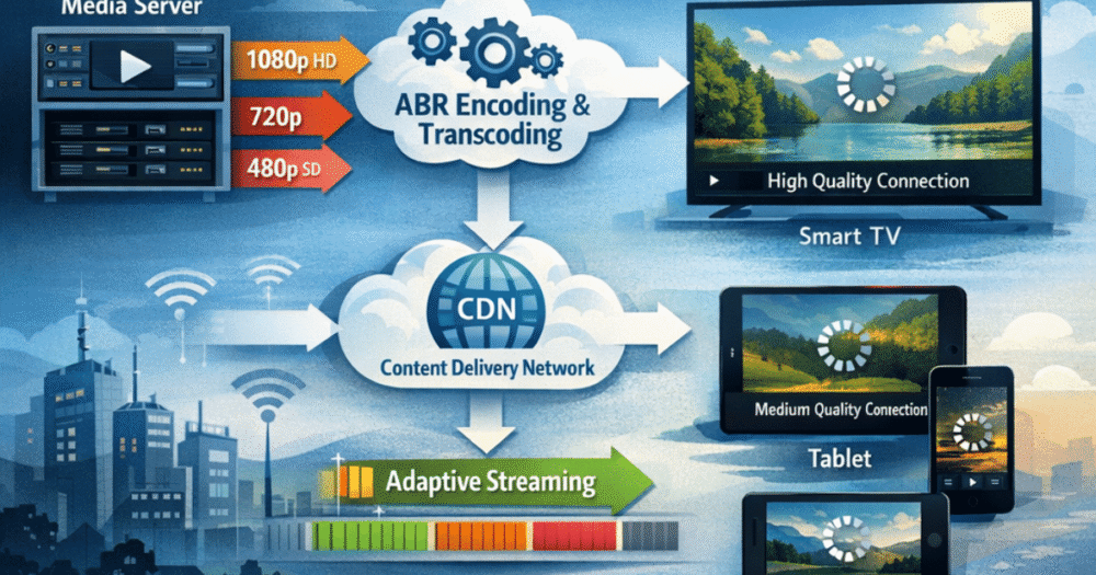 How IPTV Adaptive Bitrate Streaming Kills Buffering Before It Starts