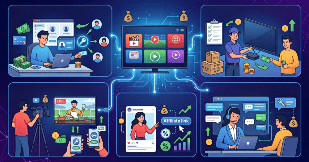 7 Proven Ways to Earn Money with IPTV Services in 2026